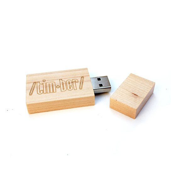 TIMBER Custom Wood 8gb USB
