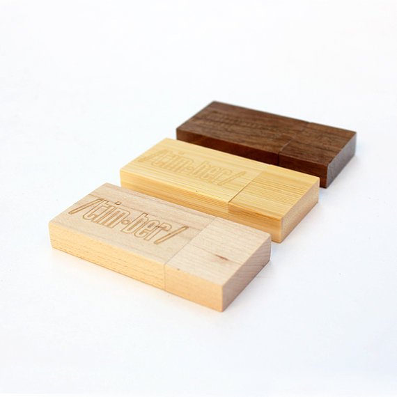 TIMBER Custom Wood 8gb USB