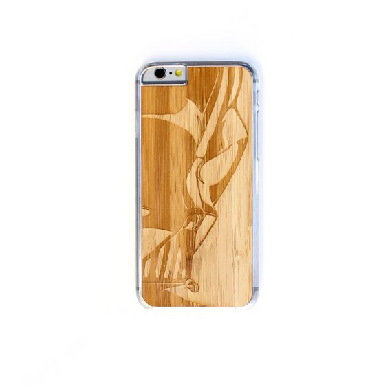 TIMBER Wood Skin Case (iPhone, Samsung Galaxy) : Vader Edition