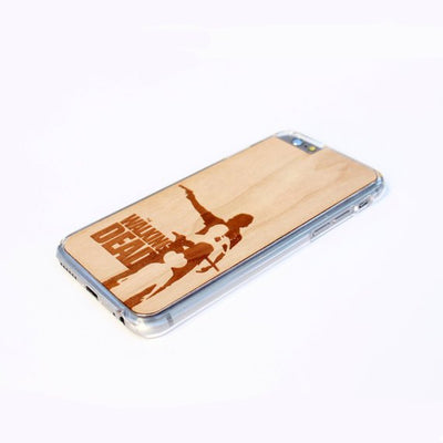TIMBER Wood Skin Case (iPhone, Samsung Galaxy) : Walking Dead Edition