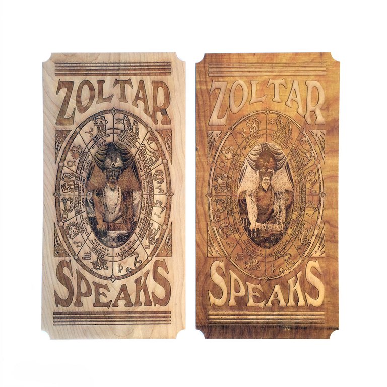 Zoltar Fortune Teller Card - Wall Art